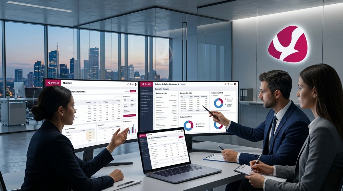 Direction des ressources humaines et gestion de la paie PRO-PAIE en Algérie - Protid Systems